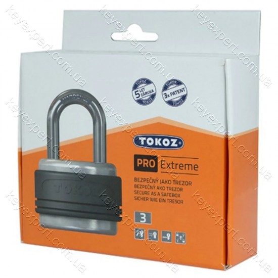 Замок навісний Tokoz Extreme PRO (Чехія)